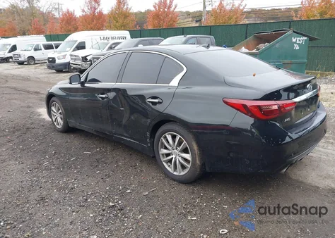 2021 Infiniti Q50 Pure Awd from USA, damaged, VIN JN1EV7AR2MM753964